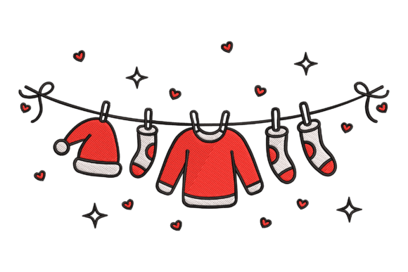 Christmas Clothesline