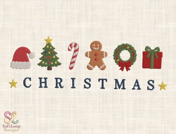 Christmas Embroidery Design