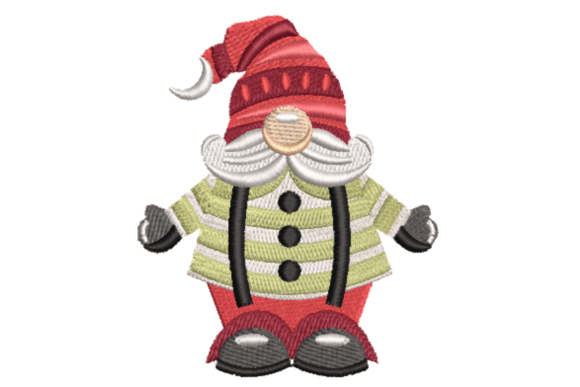 Christmas Gnome Embroidery