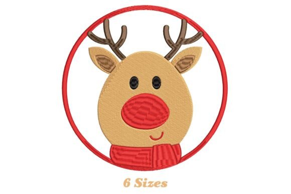 Reindeer Face Embroidery Review